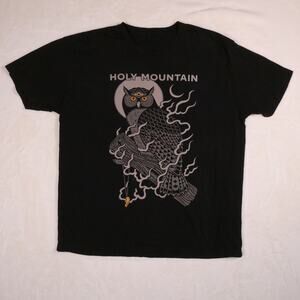 Holy Mountain Brewing Company 3-Eyed Owl Graphic Size XL Art to Wear Deadstock